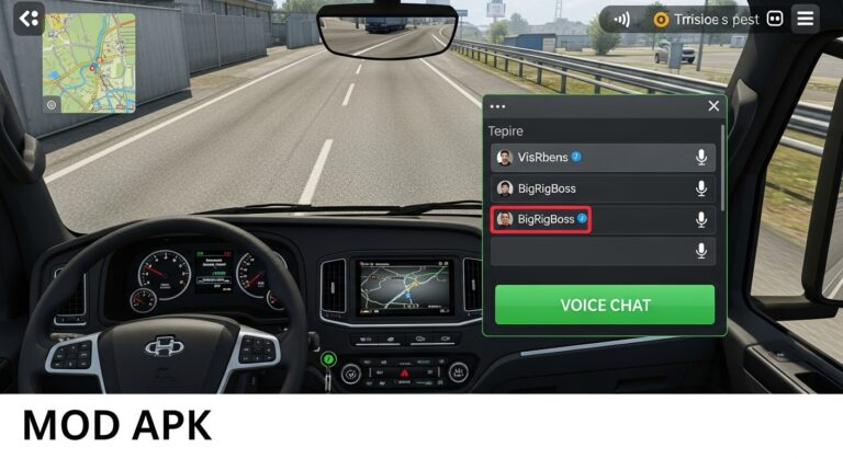 Voice Chat Integration Truckers of Europe 3 MOD APK